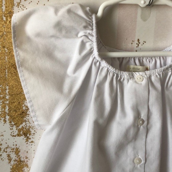 Zara girls flutter sleeve blouse - Picture 2 of 5